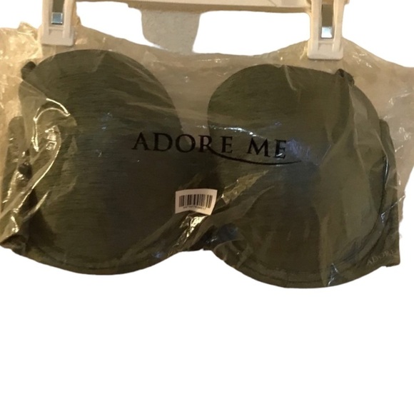 🌸NWT- Adore Me Green Bra 38DD - Picture 3 of 5